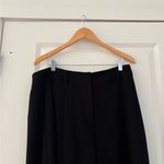 Boden Fluid Wide Leg Culotte Relaxed 14 Long Black Photo 6