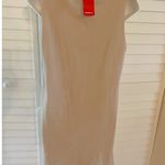 Forever 21 NWT  Tan Mini Dress Small S Coquette Casual Lattice front Photo 3