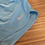 Nike Women's Light Blue Running Shorts Photo 1