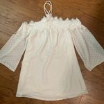 Blu Pepper White Off Shoulder mini Dress Photo 1