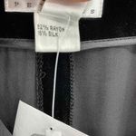 Talbots  Wide Leg Pants Womens 2‎ Black Velvet Rayon Silk Blend NEW Photo 9