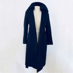 Club Monaco wool blend coat in dark Navy Photo 5