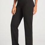 Betabrand  Classic Dress Pant Yoga Pants Size Medium Black Photo 2