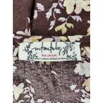 Free People Take It Away Floral Lace Thong Bodysuit Merlot/Chocolate Sz XL NWOT! Photo 4