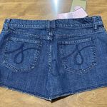 Juicy Couture Randall Cutoff Denim Blue Jean Shorts NWT Size 27 MSRP $138 Photo 7