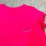 Vineyard Vines NWOT  Hot Pink Vintage Whale Short Sleeve Graphic Pocket Tee Photo 3