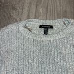 Ellen Tracy light blue soft fuzzy  sweater Photo 3