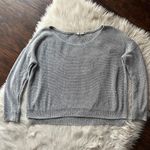 Anthropologie Moth Fairview Cotton Wide Neck Oversized Sweater Photo 2