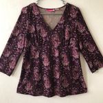 Liz Lange MATERNITY Top Womens Size Small 3/4 Sleeves Photo 0