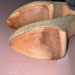 White House | Black Market Dancer 8.5 gold sparkle platform stilettos Photo 6