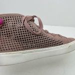 1. State  Women's Dulcia Laser Cutout fashion lace up Sneakers Blush women sz 6 Photo 9