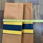 J. McLaughlin ‎ Sienna Clutch Leather NWOT Natural Brown Hand Bag Folded Event Photo 8