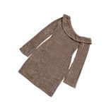 Majorelle  Shea Chenille Mini Dress in Mocha Latte‎ Photo 1