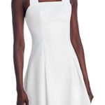 AQUA  White Halter‎ Neck Mini Dress Sleeveless Party Cocktail XS Photo 0