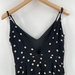 Lovers + Friends Dress Size Small Bridget Polka Dot Dots B&W Ruffle Cocktail Photo 6