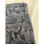 Rag and Bone  Snakeskin Print Jeans Distressed Denim Pants‎ Black Size 26 Photo 5
