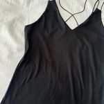 Black Strappy Tank Top Photo 1