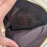 Coach  Leather Backpack Bag White/Cream Photo 2