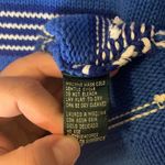 Lauren Ralph Lauren womens 2x blue knit stripe sweater long sleeve casual librar Photo 6