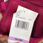 Coco reef  Womens Contours Clarity Bra Sized 14/38C Bandeau Tankini Top Fuschia Photo 8