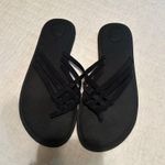 Sanuk Black  Slide Sandals Photo 2