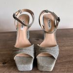 Nina Dorcas Steel Luna Shine Women's Platform Sandal Size 9.5 #B1409 Photo 2