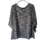 Dress Barn Women's Plus Size 2X Blue Western Bell 3/4 Sleeve Blouse Photo 5