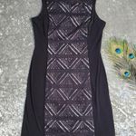 Vince Camuto  Black Laser Cut Dress Photo 0