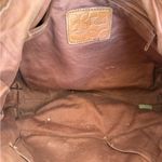 Fossil Vintage Brown Leather  Shoulder Bag Purse Photo 5