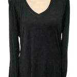 Hanes  Women's Black Long Sleeve Top Photo 0