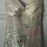 prom dress!! Gold Size 4 Photo 3