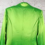 Retrofête Retrofete Saige Double Breasted Blazer in Lime Punch Green Size XS NWT Satin Photo 6
