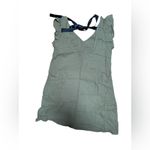 Cupshe  Green Swim Coverup with Black Bow Tie Photo 3