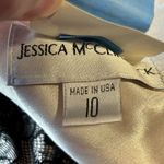 Jessica McClintock Black Lace Satin Dress Women’s Size 10 Vintage Made in USA Photo 7