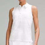 Lululemon  sleeveless polo tank top quick dry collar workour golf performance Photo 0