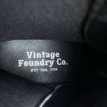 Vintage Foundry Co womens Naomi Tall Boots size 8 New Black Suede Lace Up Photo 7