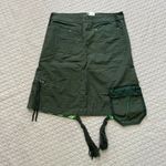 Diesel NWT RARE Vintage  Women's Punk Skirt Grunge Green Size 28 W31 Knee length Photo 1