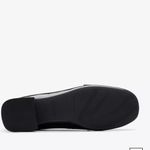 Clarks DAISS 30 TRIM BLACK PATENT Leather Heeled Loafers Professional Shoes 9 Photo 3