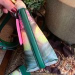 Kate Spade RARE🔥Authentic  Italian leather/coated canvas BAMBI DISNEY zip CROSBY Photo 9