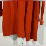 J.Crew Open Front Knit Cardigan Coat – Rust Orange, Size S Photo 4