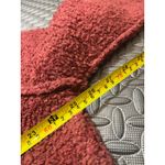 Free People Teddy Sweater Tunic Red Fuzzy Oversized Womens Size Medium Photo 7