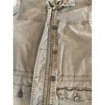 Lucky Brand Lucky Brand Jacket Women Medium Utility Military Army Green Cinching Streetwear Photo 6