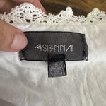 4SI3NNA Women’s Blouse Small White Lace Bridal Romantic Cottage Cottagecore Photo 7