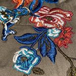 Jessica Simpson  SM embroidered floral button down Photo 7