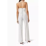 Alice + Olivia  Robin Jumpsuit in Off White 2 New Womens Dressy Outfit Photo 10
