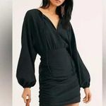 Free People ENDLESS SUMMER Sz Small THE ONLY ONE BLACK TIE BACK MINI DRESS NWT Photo 1