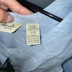 Eddie Bauer ‎ Women's Blue Sleeveless Buttoned Blouse Size L Casual Photo 3