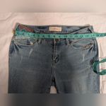Sundance  Magnolia Mid Rise Patchwork Jeans Womens 28 Medium Wash Photo 5
