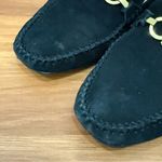 Salvatore Ferragamo Black Nubuck Suede Loafers Women’s Driving Shoes Size 6.5 Photo 11