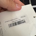 NWT Oak + Fort vegan leather wrap top in Turkish Coffee size small Brown Photo 7